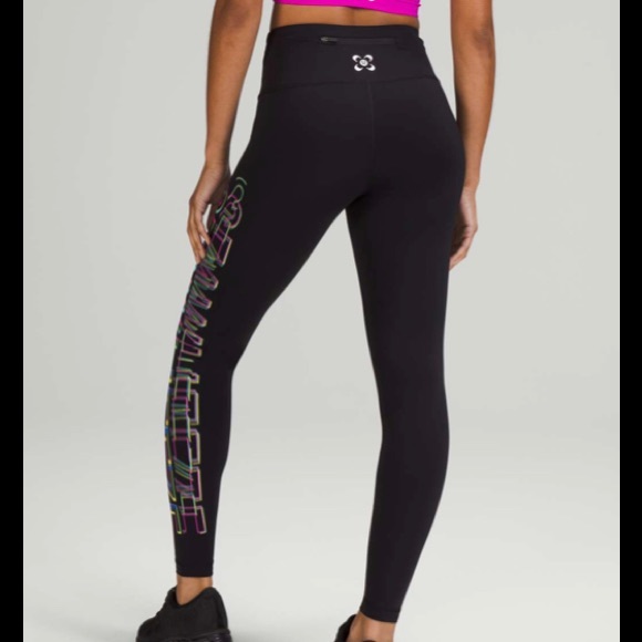 lululemon Seawheeze Speed Wunder MR Tight 28” Black Size 6 NWT - Picture 3 of 12